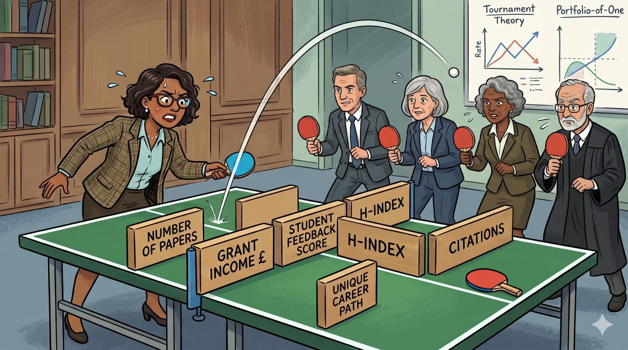 Evaluating the Incomparable: How to Judge a Portfolio of One